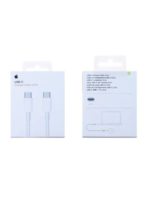 Câble Apple USB-C vers USB-C (2m) MLL82ZM/A Blanc Origine