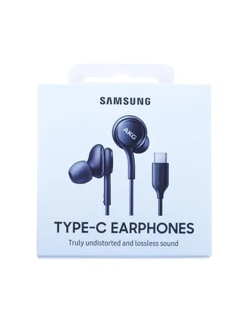 Écouteurs Samsung Tuned by AKG Noir Type C Noir - Ecouteurs
