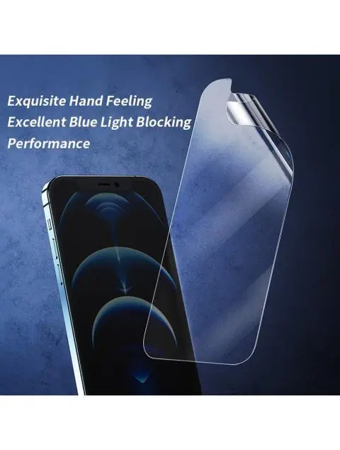 2 Pièces Protecteur D'écran De Film D'hydrogel Anti-lumière Bleue