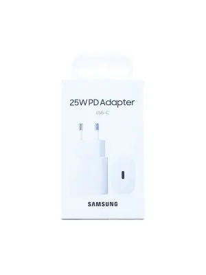 Chargeur Samsung Galaxy USB-C Ultra Rapide 3.0 (25W) EP-TA800 Blanc Origine