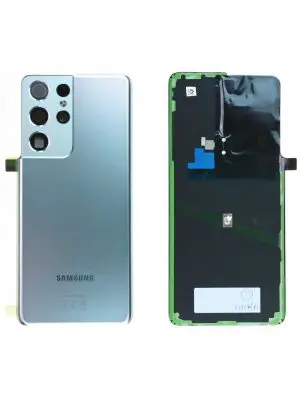 Vitre arrière Samsung Galaxy S21 Ultra 5G fantôme noir